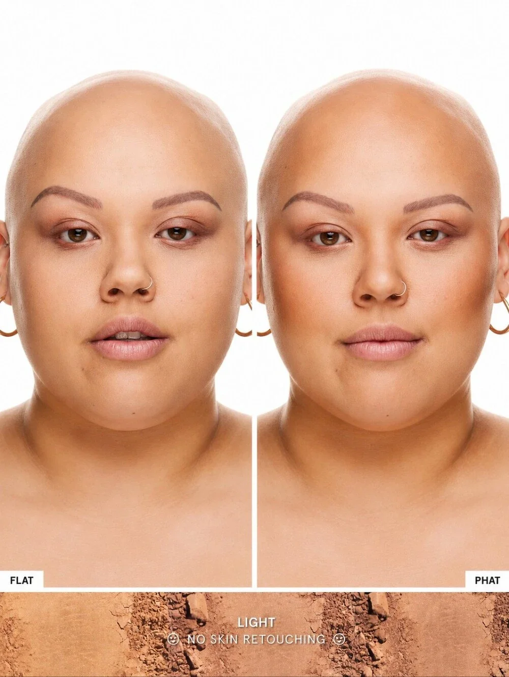 ONE/SIZE Bronzer & Contour Palette In Light